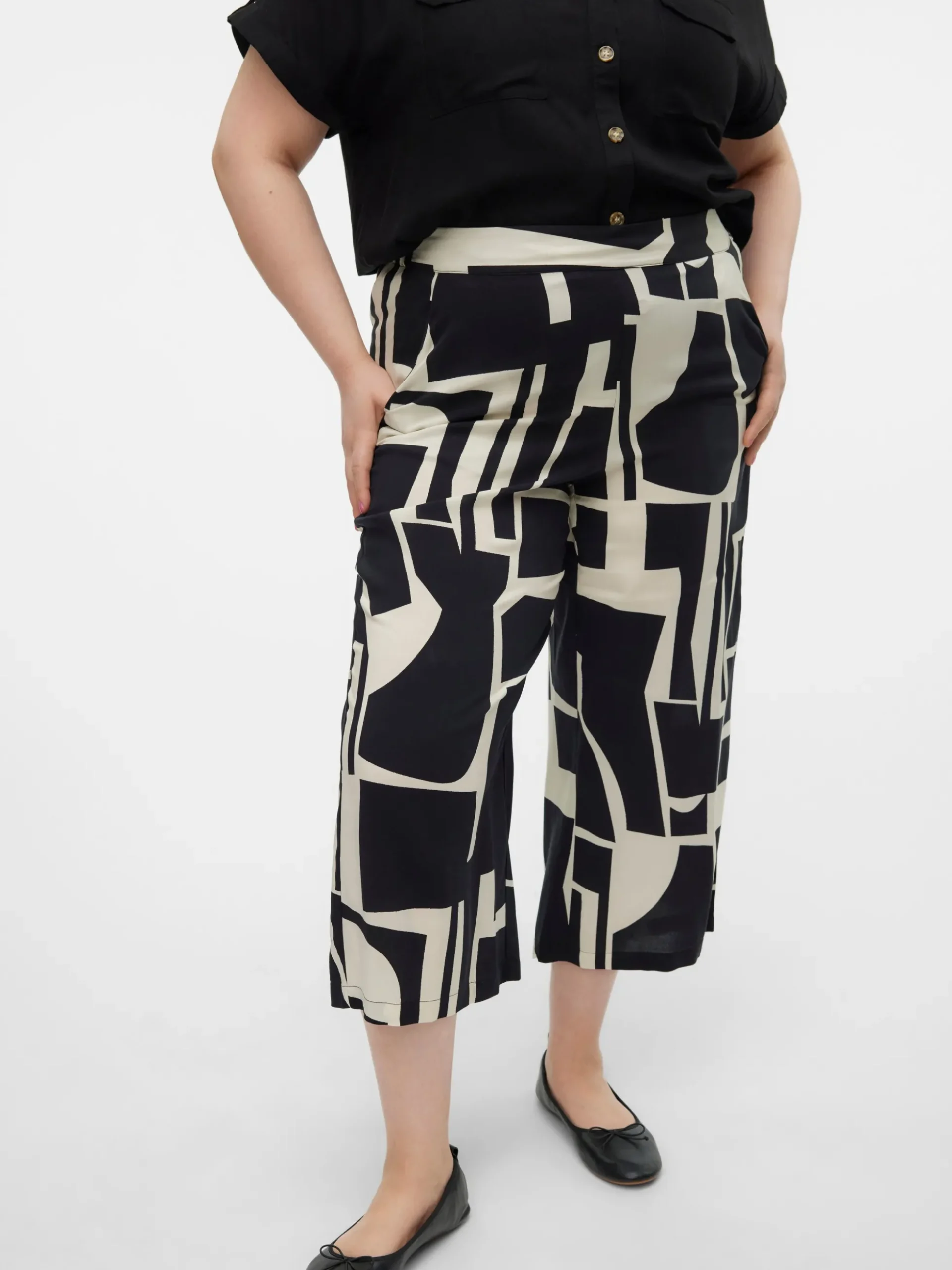 VMCEASY Hohe Taille Hose
