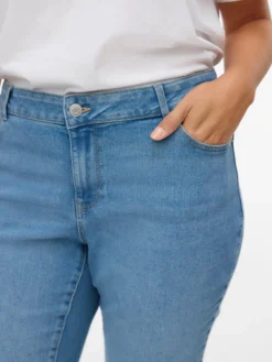 VMCELLY Mid Rise Skinny Fit Jeans