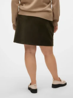 VMCETTA Hohe Taille Kurzer Rock