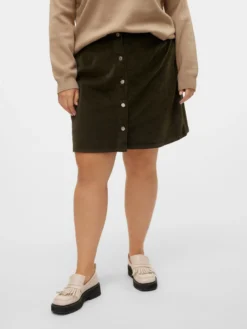 VMCETTA Hohe Taille Kurzer Rock