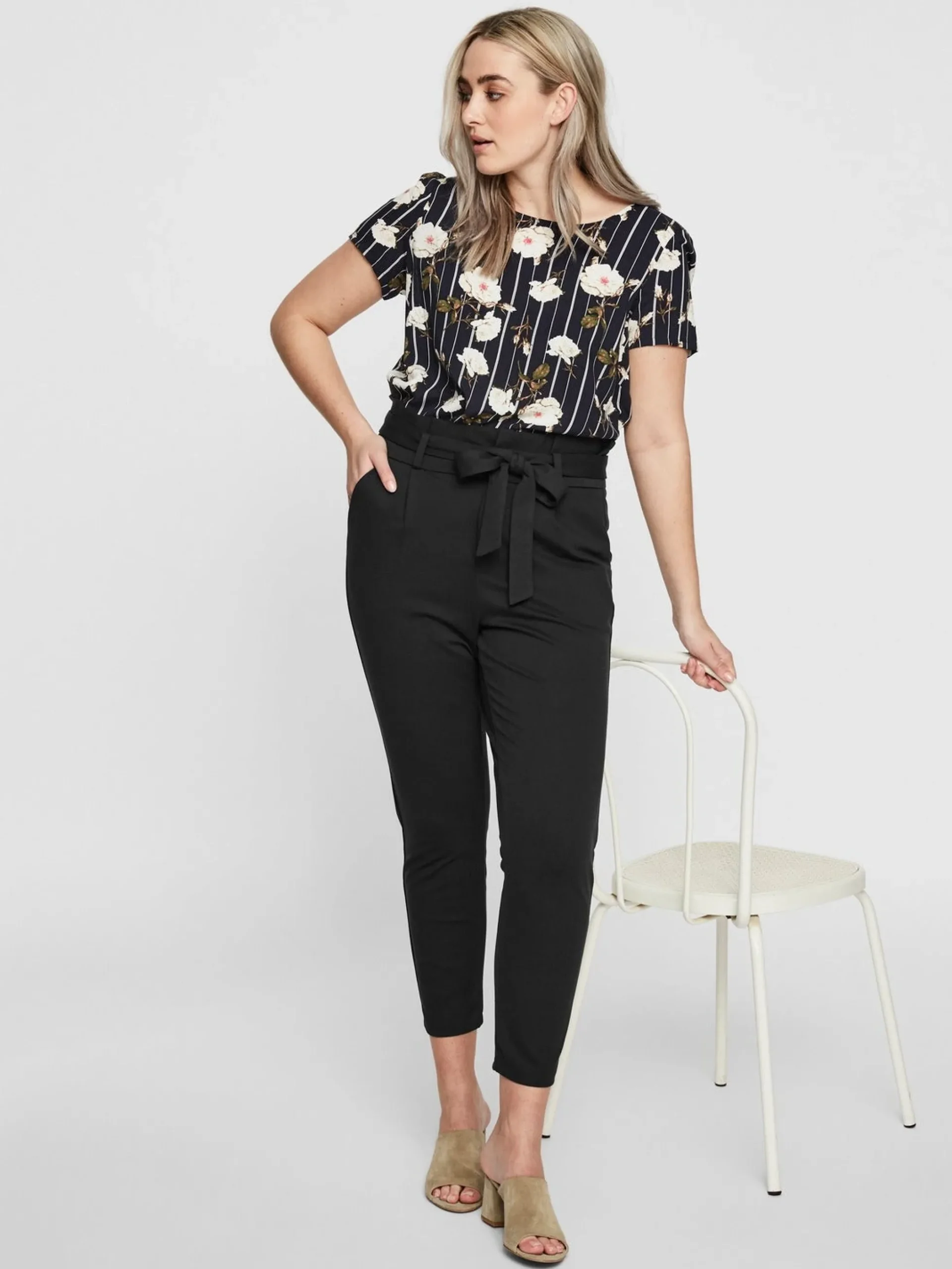 VMCEVA Hohe Taille Hose
