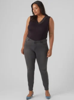 VMCFANYA Mid Rise Skinny Fit Jeans