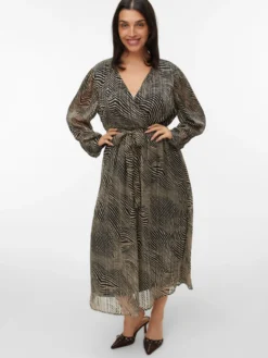 VMCGEBRA Langes Kleid
