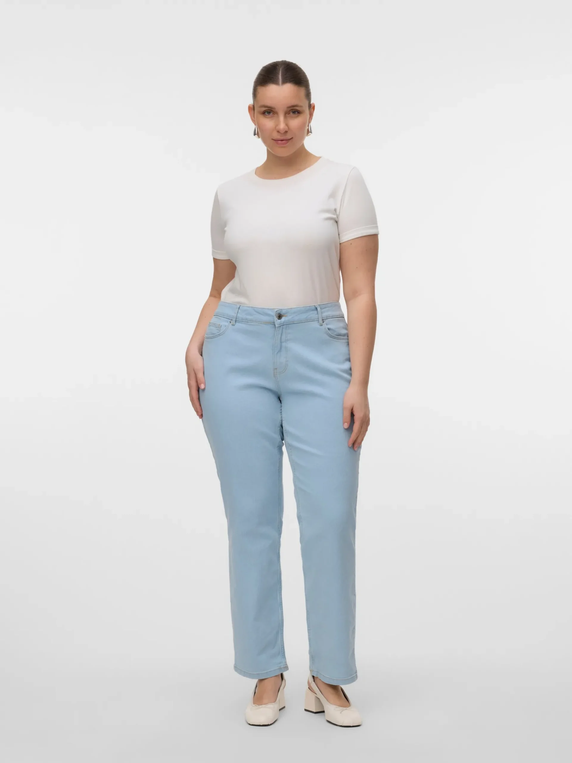 VMCJAKIE Mid Rise Gerade geschnitten Jeans