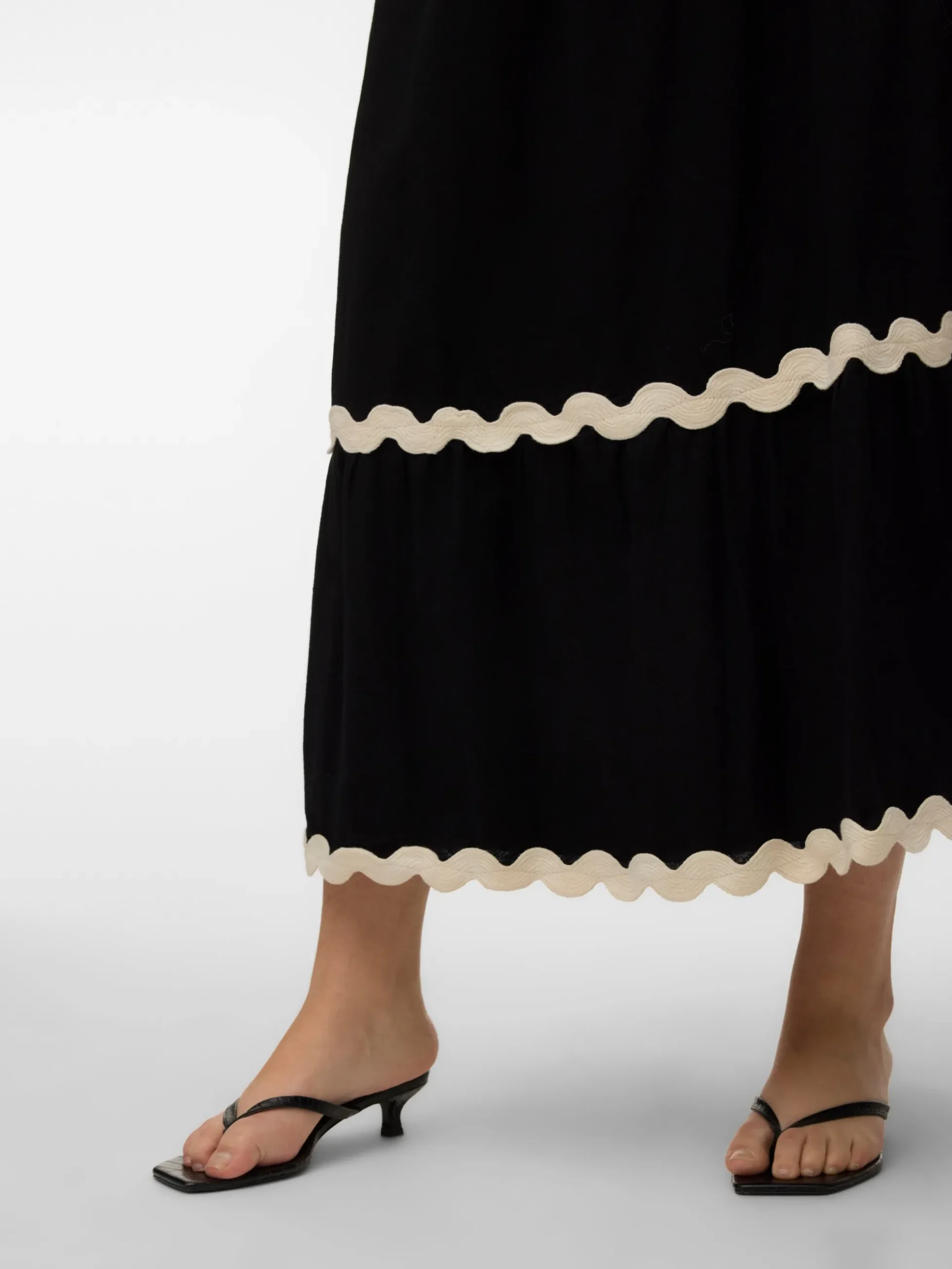 VMCJENNA Mittlere Taille Langer Rock