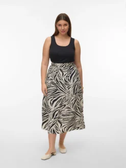 VMCJOSIE Hohe Taille Midirock