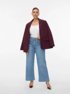 VMCKAYLA Hohe Taille Weit ausgestellt Jeans
