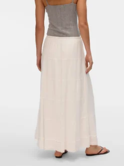 VMCLEMENTINE Hohe Taille Langer Rock