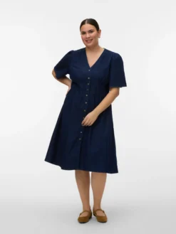 VMCMELANEY Midikleid