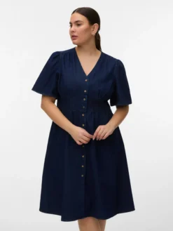 VMCMELANEY Midikleid