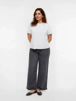 VMCMIRA Mid Rise Weite Passform - kurz geschnitten Jeans