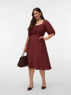 VMCNORI Langes Kleid