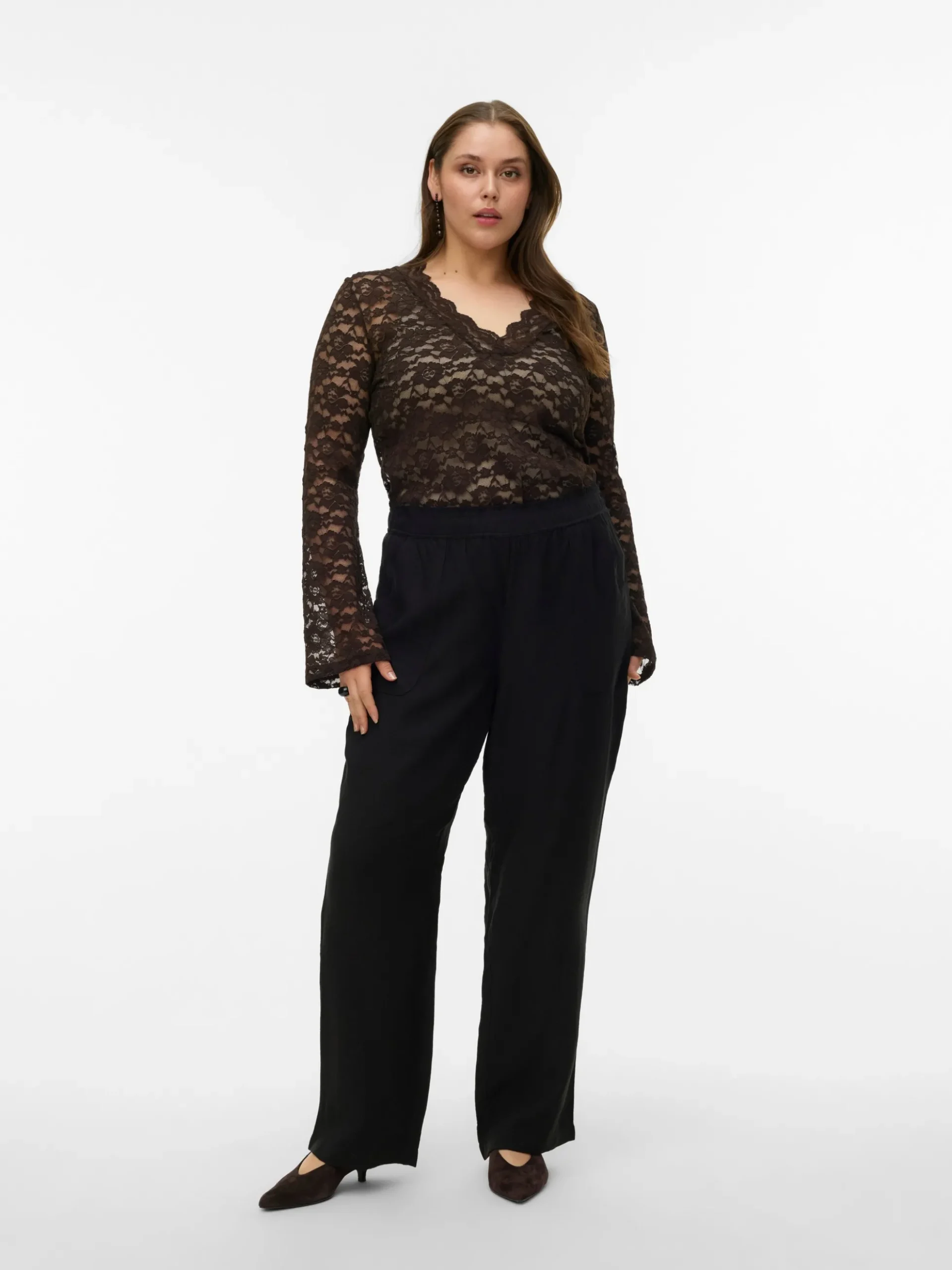 VMCOTEA Hohe Taille Hose