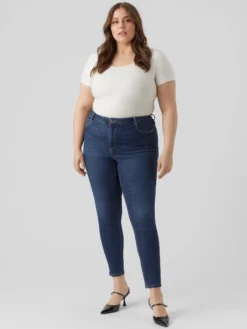 VMCPHIA Hohe Taille Skinny Fit Jeans