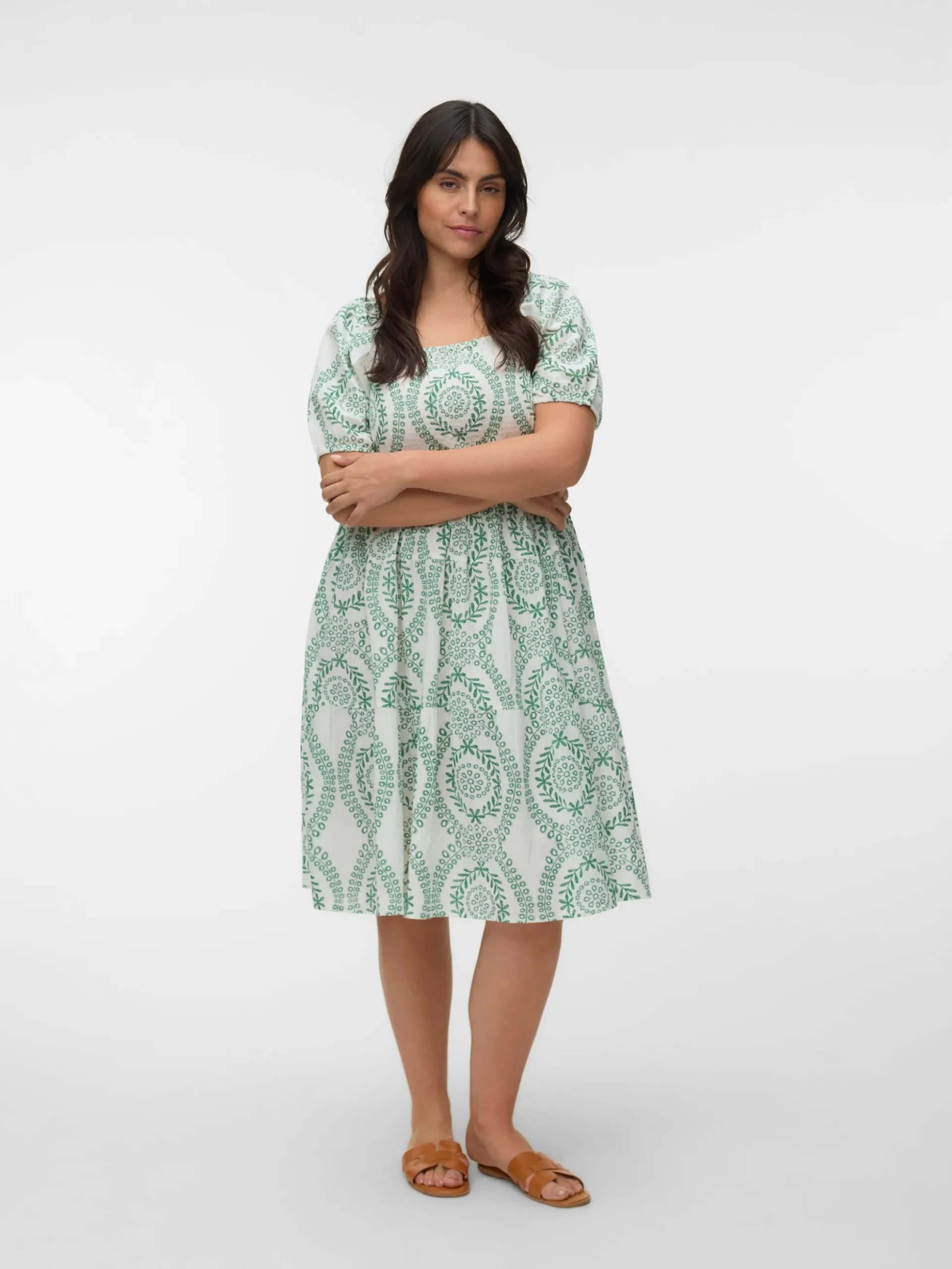 VMCROKAYA Midikleid