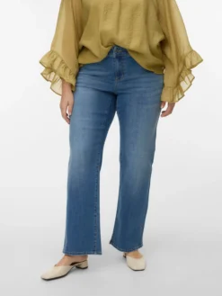 VMCSTELLASTRETCH Mid Rise Weiter Beinschnitt Jeans