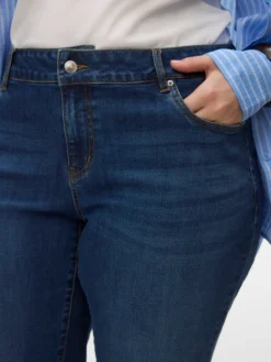 VMCSTELLASTRETCH Mid Rise Weiter Beinschnitt Jeans