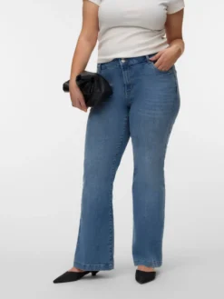 VMCTANNA Hohe Taille Ausgestellt Jeans