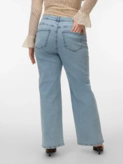 VMCTESSA Hohe Taille Gerade geschnitten Jeans