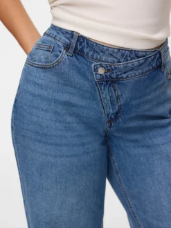 VMCTESSA Hohe Taille Weiter Beinschnitt Jeans