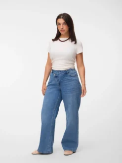 VMCTESSA Hohe Taille Weiter Beinschnitt Jeans