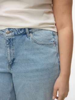 VMCTESSA Hohe Taille Weiter Beinschnitt Jeans