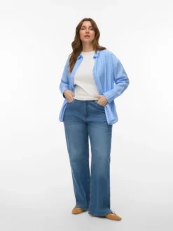VMCTESSA Hohe Taille Weiter Beinschnitt Jeans