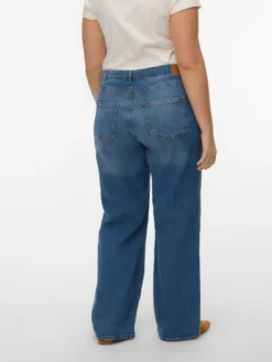 VMCTESSA Hohe Taille Weiter Beinschnitt Jeans
