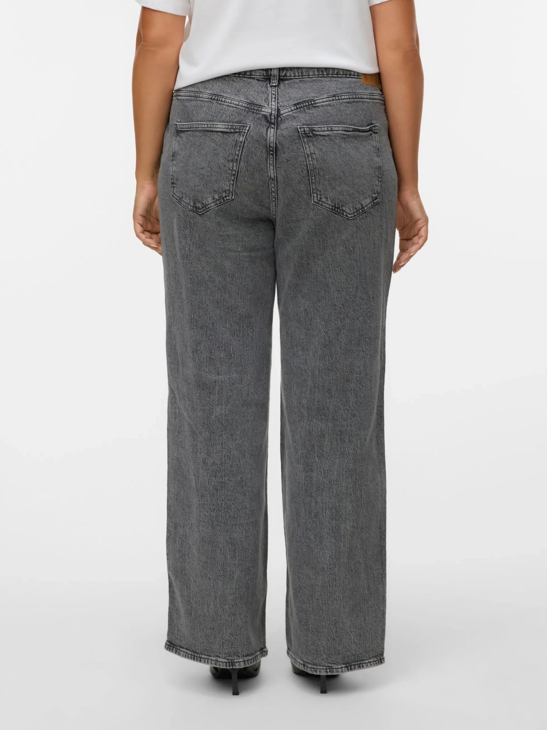 VMCTESSA Hohe Taille Weiter Beinschnitt Jeans