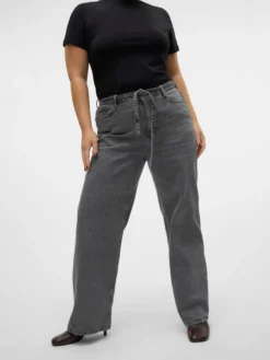VMCTESSA Hohe Taille Weiter Beinschnitt Jeans