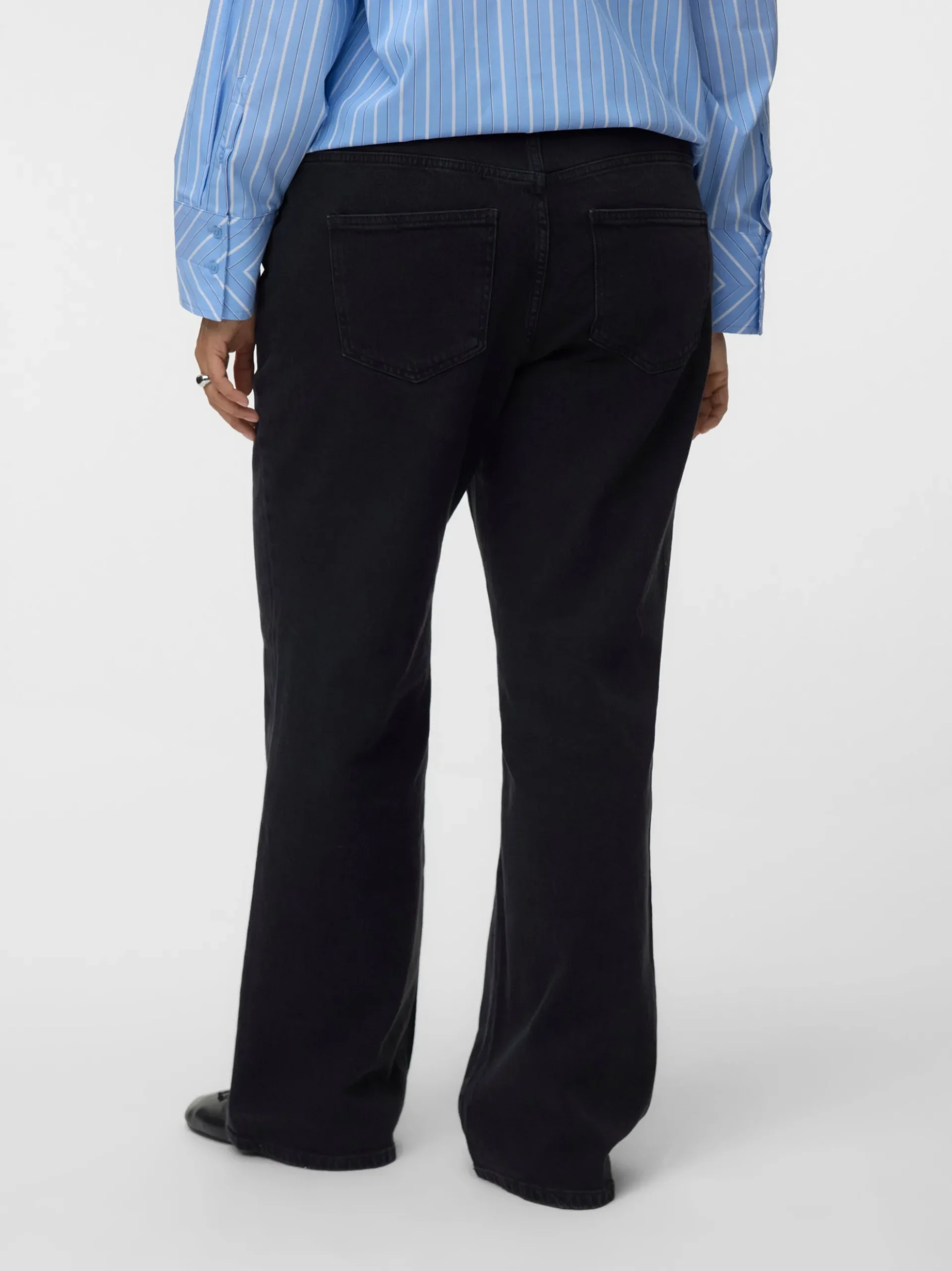 VMCTESSA Hohe Taille Weiter Beinschnitt Jeans