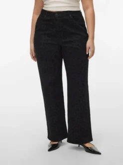 VMCTESSA Hohe Taille Weiter Beinschnitt Jeans