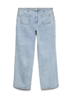 VMCTESSA Hohe Taille Weiter Beinschnitt Jeans