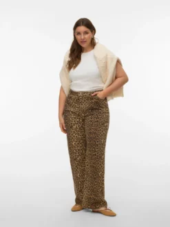 VMCTESSA Hohe Taille Weiter Beinschnitt Jeans