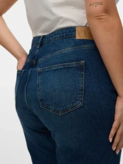 VMCTESSA Hohe Taille Weiter Beinschnitt Jeans