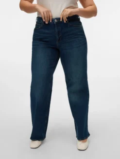 VMCTESSA Hohe Taille Weiter Beinschnitt Jeans