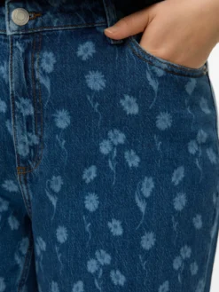 VMCTESSA Hohe Taille Weiter Beinschnitt Jeans
