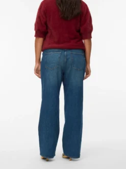 VMCTESSA Hohe Taille Weiter Beinschnitt Jeans