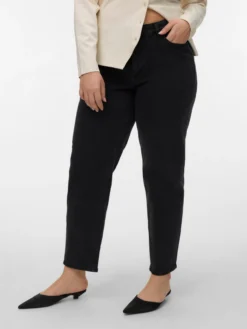VMCTESSA-STRETCH Hohe Taille Weiter Beinschnitt Jeans