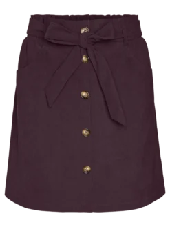VMCVILJA Hohe Taille Kurzer Cord Rock