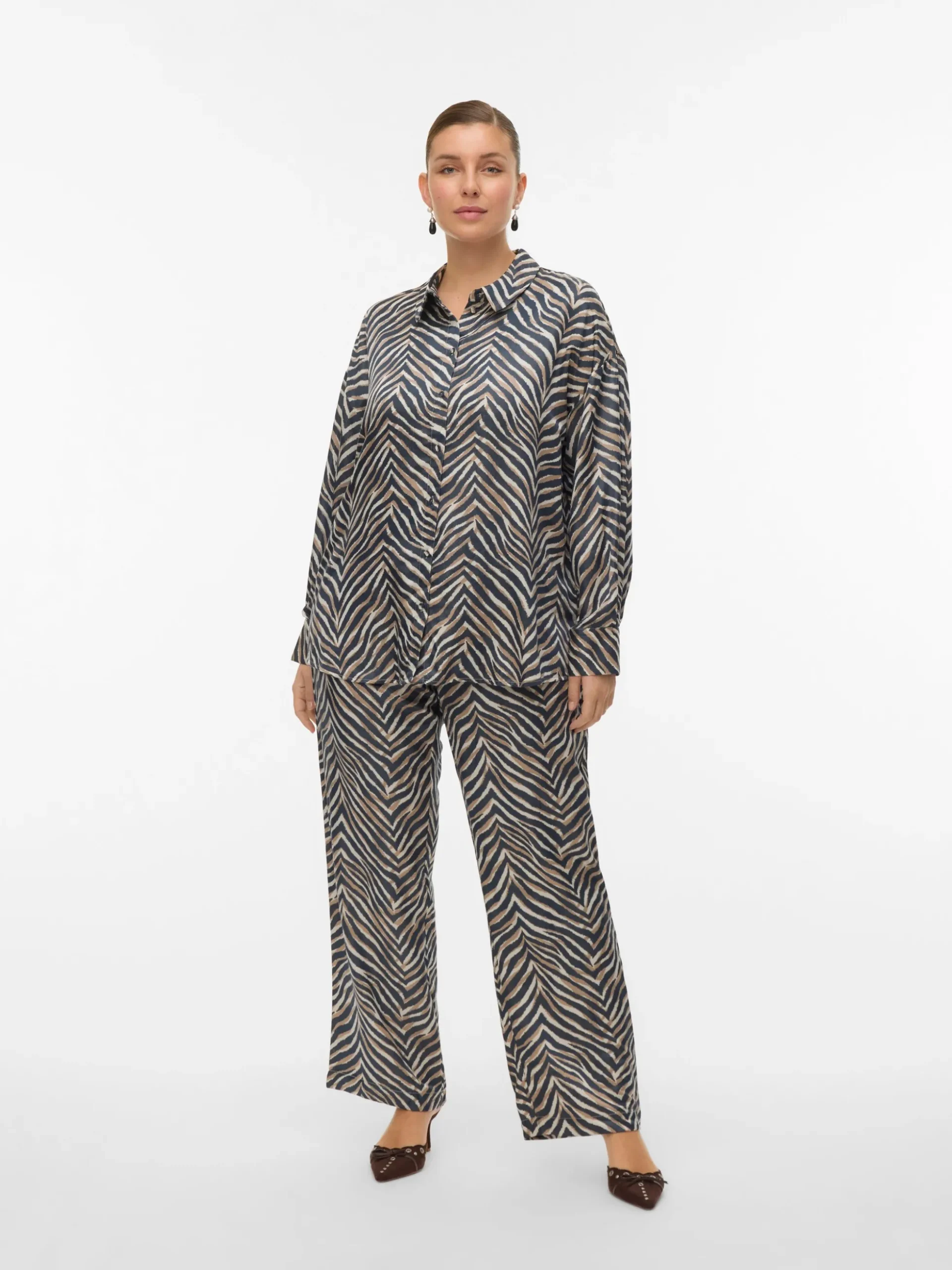 VMCVINA Hohe Taille Hose