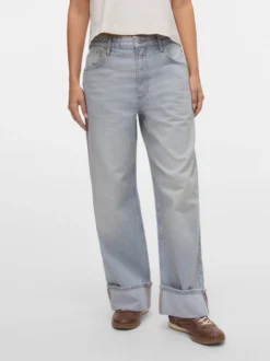 VMDARCY Mid Rise Weiter Beinschnitt Jeans