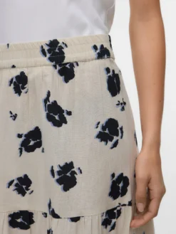 VMDICTHE Hohe Taille Langer Rock