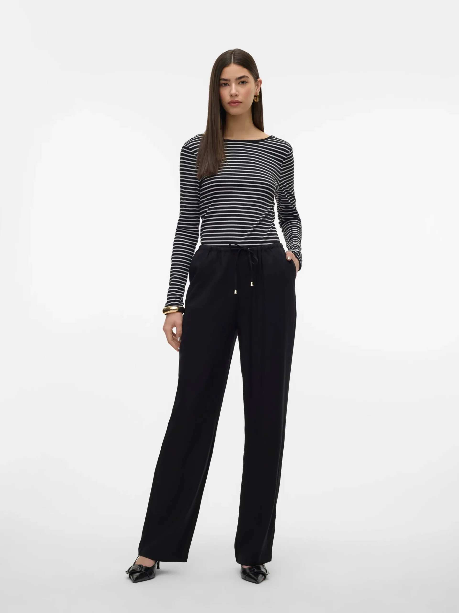 VMDINNA Mittlere Taille Hose