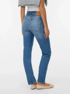 VMELIA Hohe Taille Gerade geschnitten Jeans