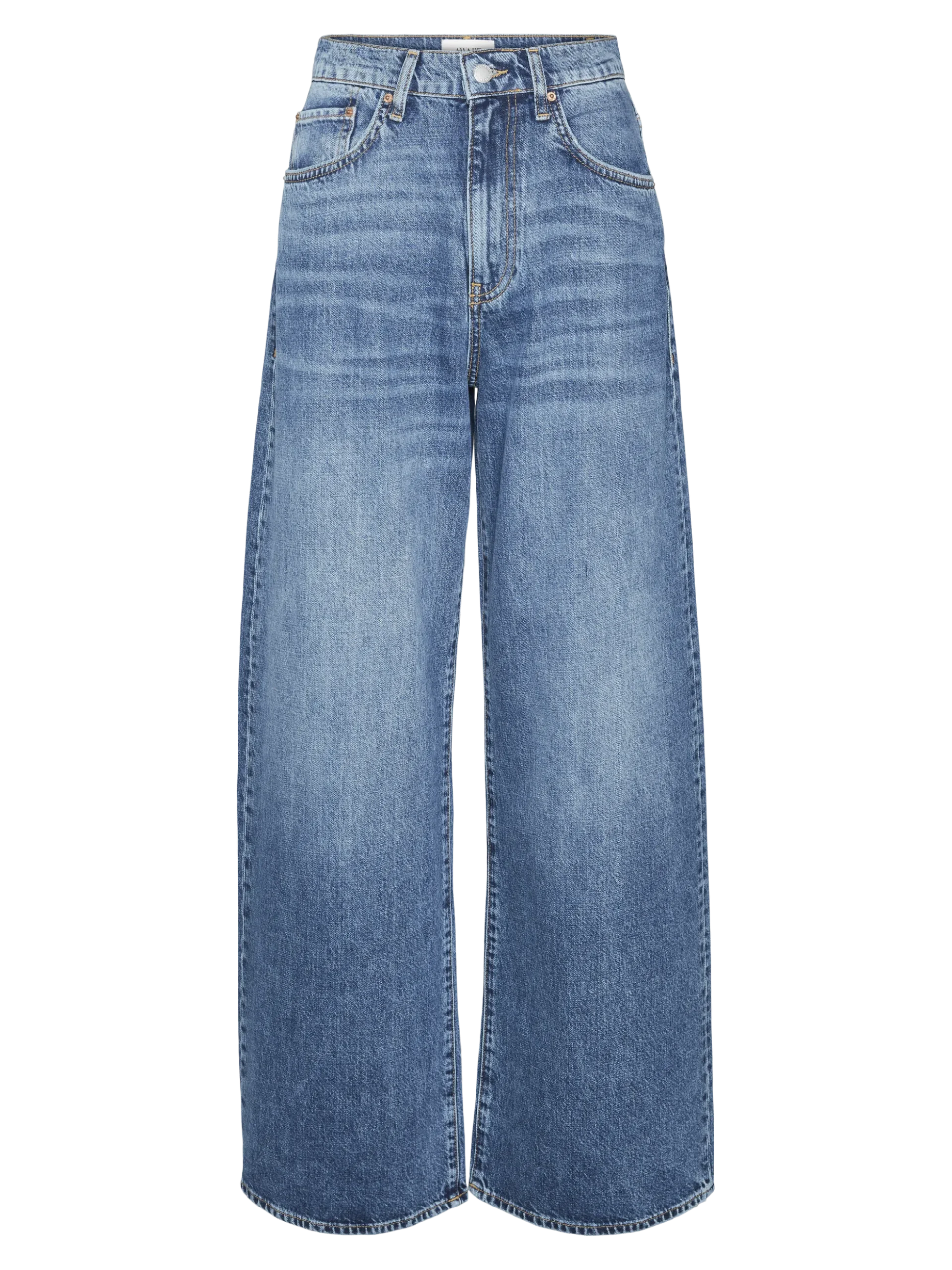 VMELINA Super High Rise Weiter Beinschnitt Jeans