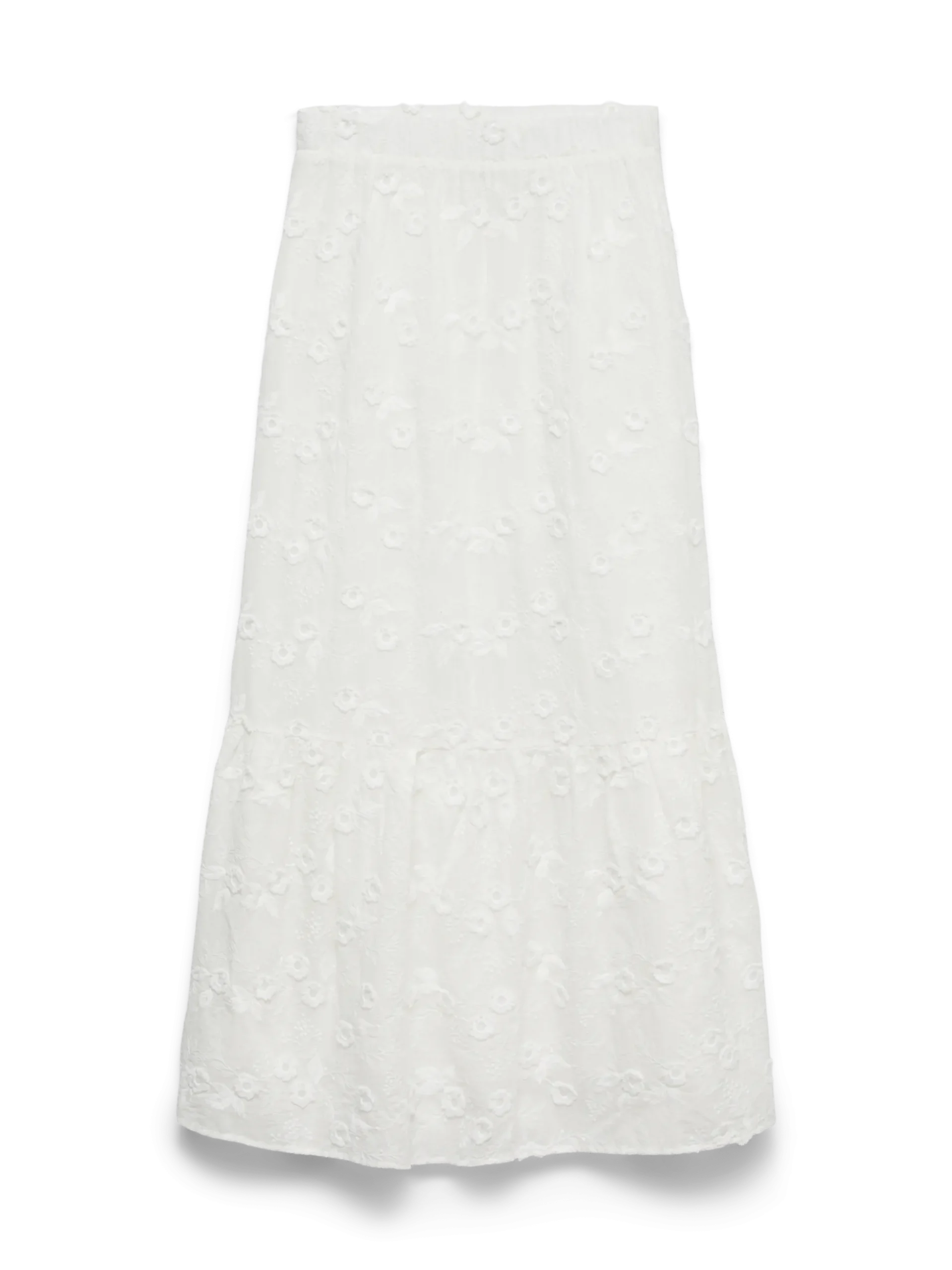 VMELISA Hohe Taille Langer Rock