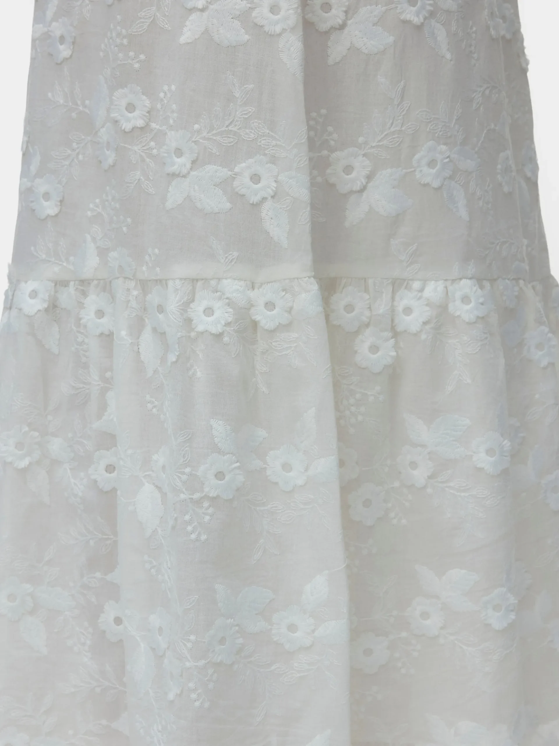 VMELISA Hohe Taille Langer Rock