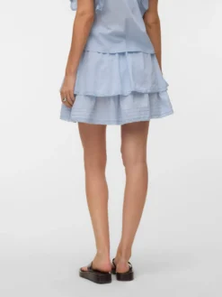 VMELIX Hohe Taille Kurzer Rock