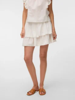 VMELIX Hohe Taille Kurzer Rock